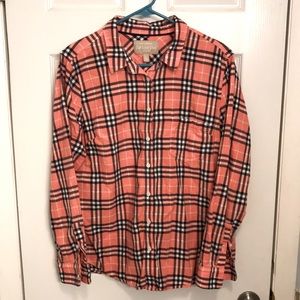 Banana Republic flannel shirt, size large
